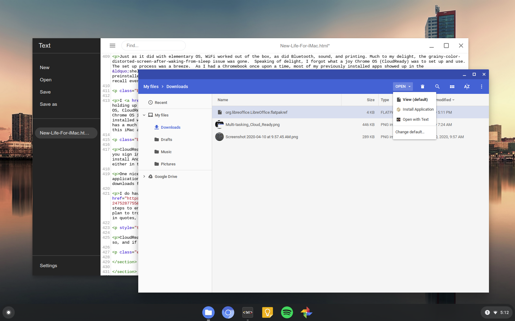 neverware chrome os virtualbox